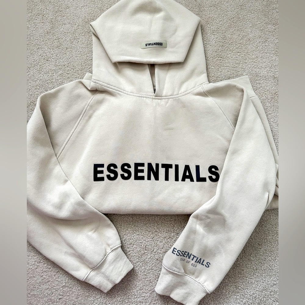 Essentials Hoodie worn a few times size large